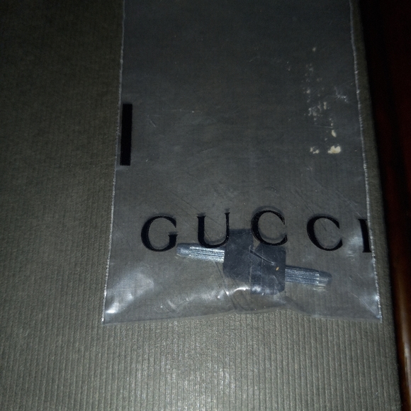 GUCCI HEELS BLACK SZ 7.5 B - Picture 6 of 9